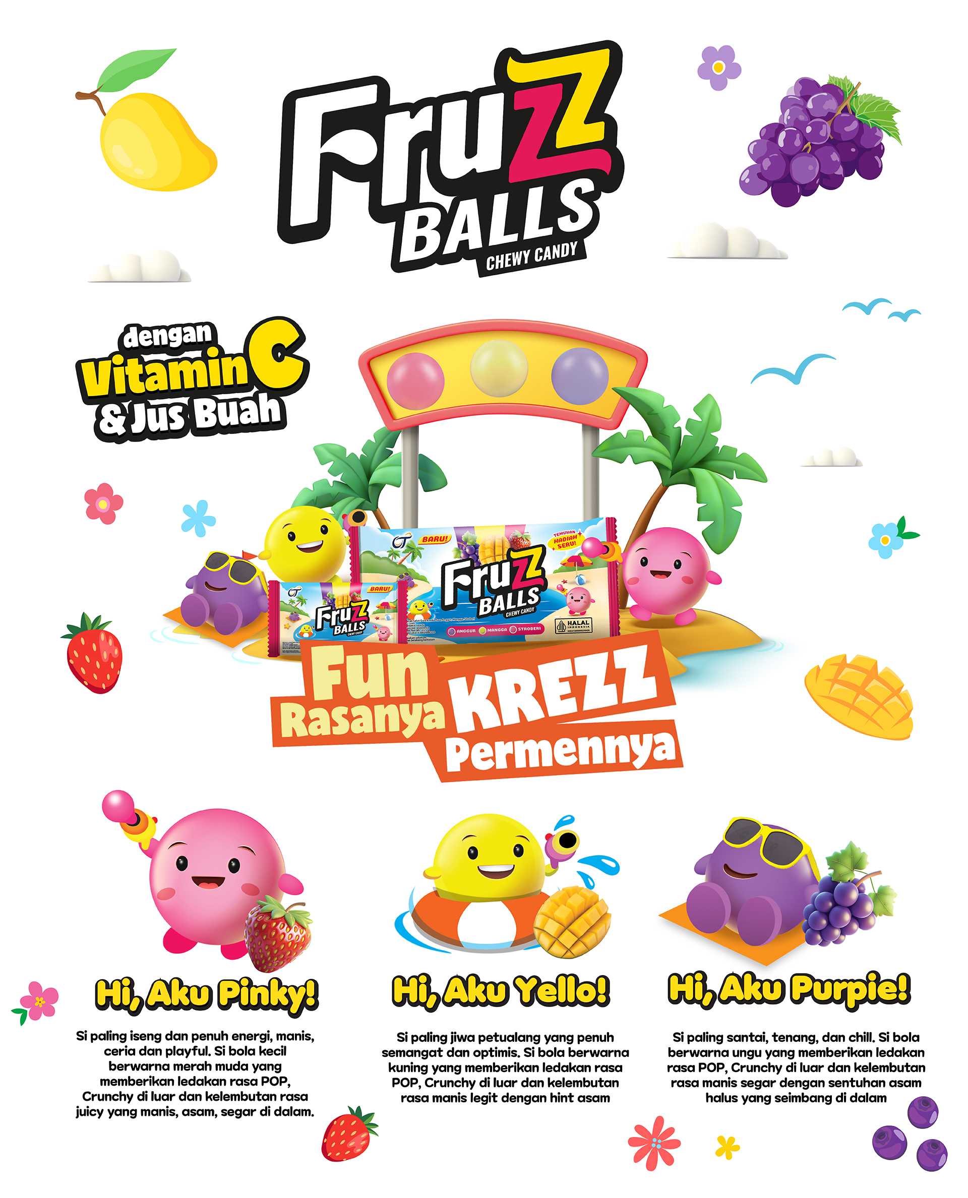 Fruzz Balls Background