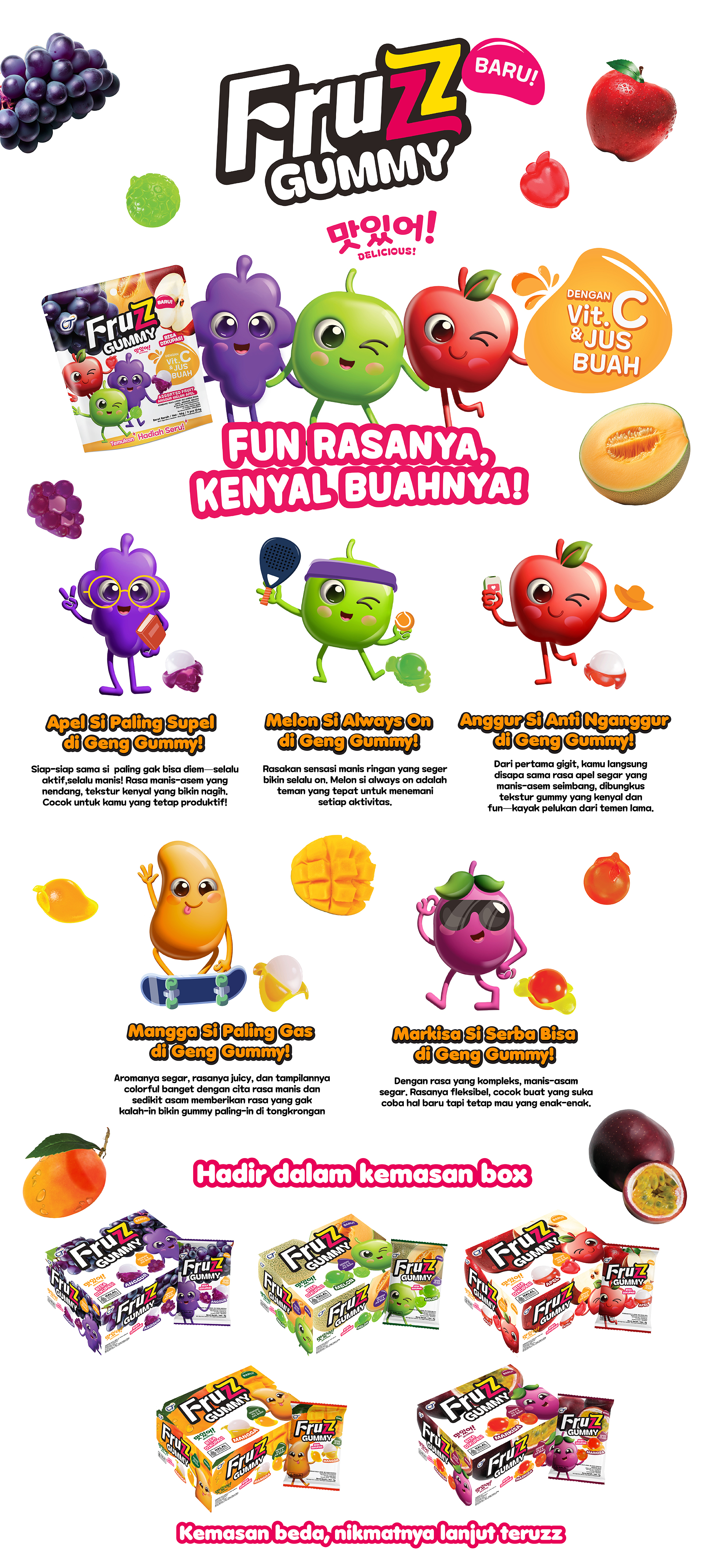 Fruzz Gummy Background